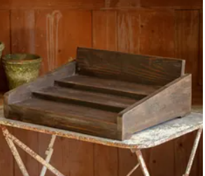 Wood Counter Display