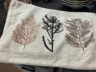 Cotton Blend Pillow/Botanicals