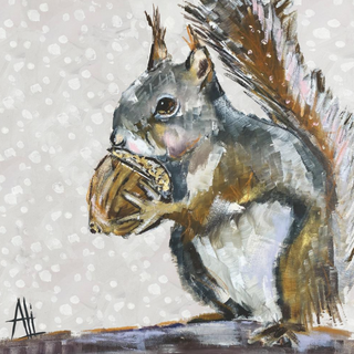 Squirrel Beverage Napkins - dolly mama boutique