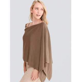 Cotton Cashmere Poncho