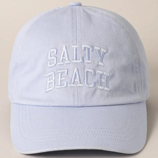 “Salty Beach” Baseball Cap - dolly mama boutique