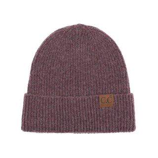 Unisex Soft Rib Beanie