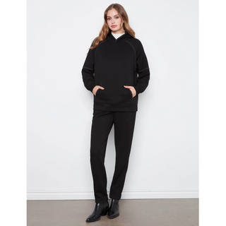 Blanket Stitch Trim Hoodie