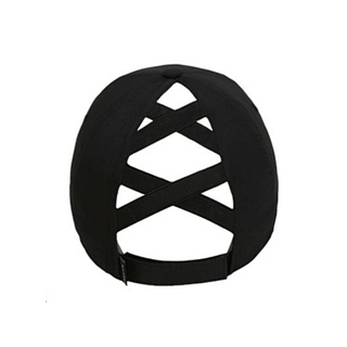 Kim High-Pony Cap with Crystal Pickleball Paddle & Heart - dolly mama boutique