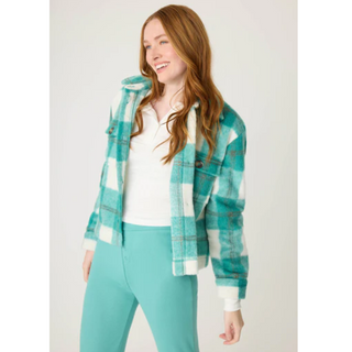 Cozy Plaid Jacket - dolly mama boutique