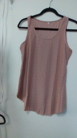 Eyelet Summer Tank
