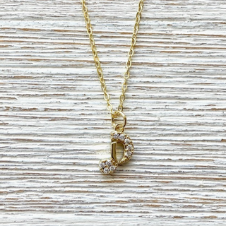 Crystal Musical Note Necklace