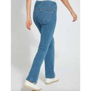 Baby Bootcut Denim Pant - dolly mama boutique