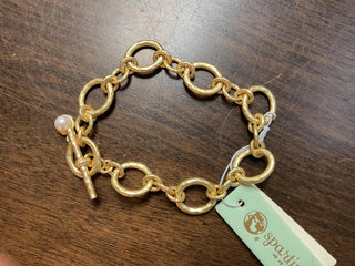 DeVaul Chain Toggle Bracelet