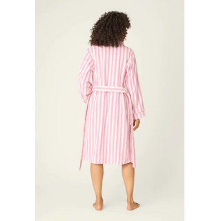 Striped Terry Robe - dolly mama boutique