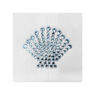 Rachel Cap with Crystal Seashell - dolly mama boutique