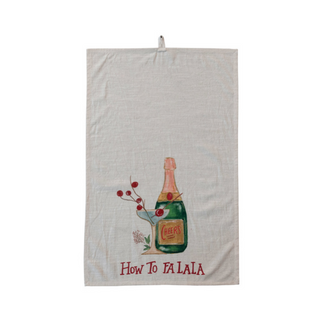 Cotton Holiday Tea Towels