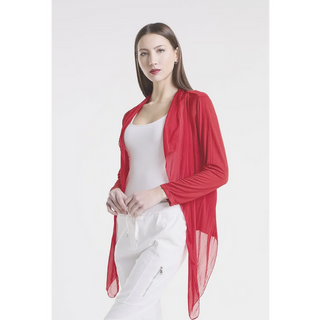 Ansley Tie-Front Wrap - dolly mama boutique