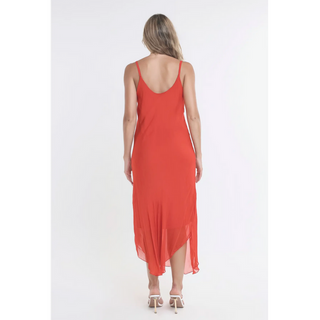 Rachel Silk Midi Dress