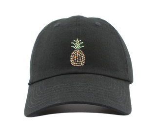 Rachel Cap with Crystal Pineapple