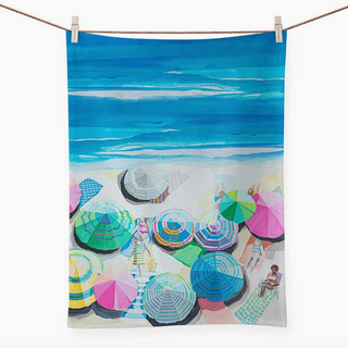 Summer Time Tea Towel - dolly mama boutique