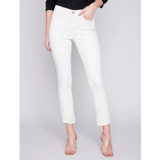 Triple Ripped-Hem Jean - dolly mama boutique
