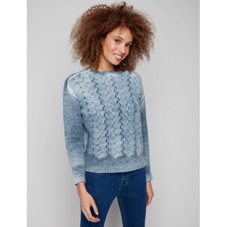 Long-Sleeve Crewneck Sweater
