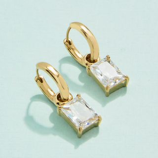 Cubic Zirconia Drop Earrings