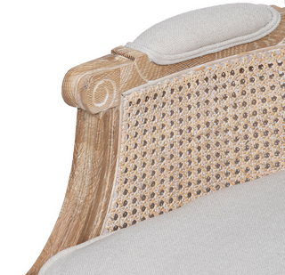 Cane Back Love Seat EFS30146 - dolly mama boutique
