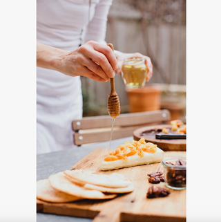 Olivewood Honey Dipper