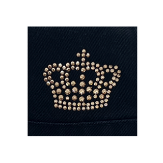 Cameron Hat with Crystal Crown - dolly mama boutique