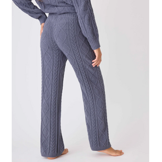 Cable-Knit Draw-String Pant - dolly mama boutique