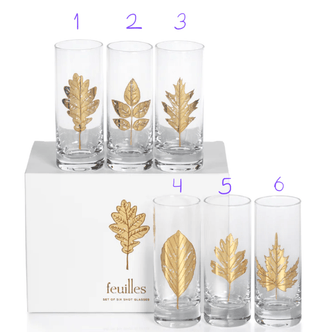 Leaf Shot Glass - dolly mama boutique