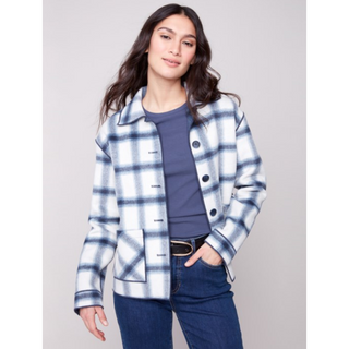Reversible Plaid Jacket - dolly mama boutique