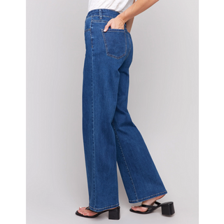 Chloe Wide-Leg Denim Pant - dolly mama boutique