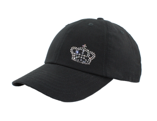 Rachel Cap with Crystal Crown - dolly mama boutique