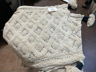 Amalfi Coast Mini Diamond Tufted Pillow 20x20