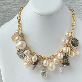 Pearl Charm Necklace