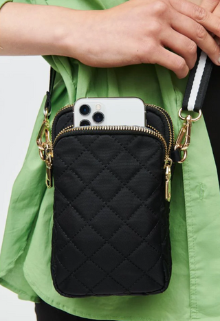 Divide & Conquer Crossbody Quilted - dolly mama boutique