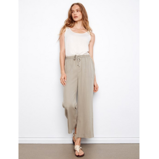 Tencel Wide Leg Jogger Pants - dolly mama boutique