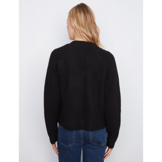 Front Flap Cardigan with Pockets