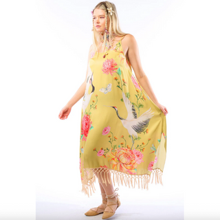 Legend of Crane Dress - dolly mama boutique