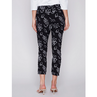 Printed Pull-On Crinkle Jogger - dolly mama boutique