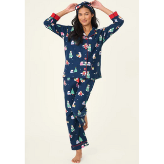 Flannel Pajama & Headband Set