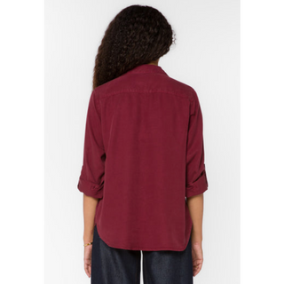 Talma Roll-Sleeve Top