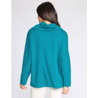Featherlux Knit Cowl Neck Tunic