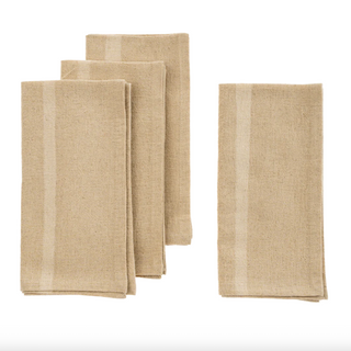 Stripe Resist-Dye Napkins - dolly mama boutique