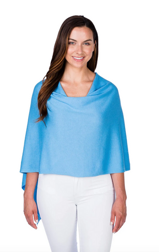 Cotton Cashmere Poncho