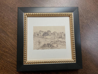 Tuscan Village Framed Art 5x5