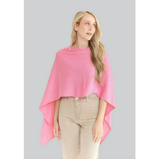 Cotton Cashmere Poncho