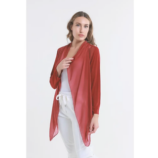 Ansley Tie-Front Wrap - dolly mama boutique