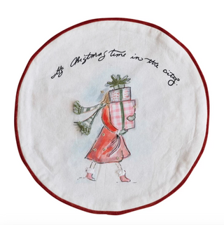 “Christmas Time in the City” Pillow - dolly mama boutique