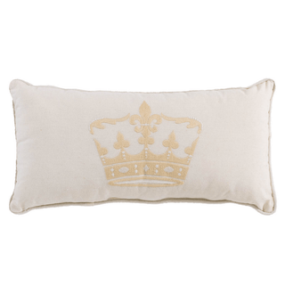 Duchess Crown Pillow 9x18 138823041 - dolly mama boutique