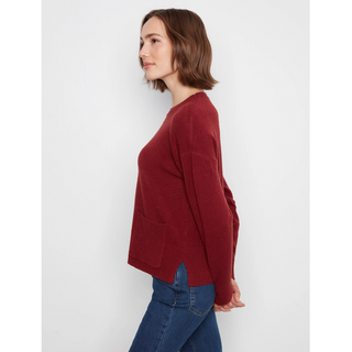 Crewneck Sweater with Pocket