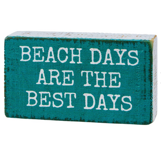Block Sign "Beach Days" - dolly mama boutique